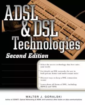 Couverture du produit · Adsl & Dsl Technologies