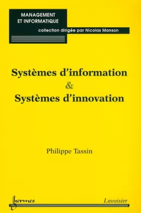 Couverture du produit · Systèmes d'information & systèmes d'innovation