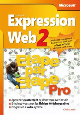 Couverture du produit · Microsoft Expression Web 2 - Etape par Etape Pro: Etape par Etape Pro