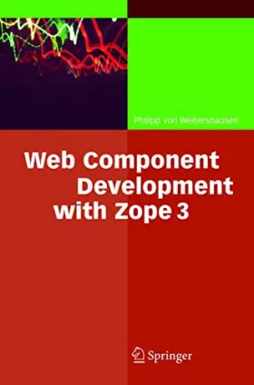 Couverture du produit · Web component development with Zope 3