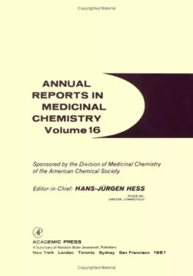 Couverture du produit · Annual Reports in Medicinal Chemistry: v. 16