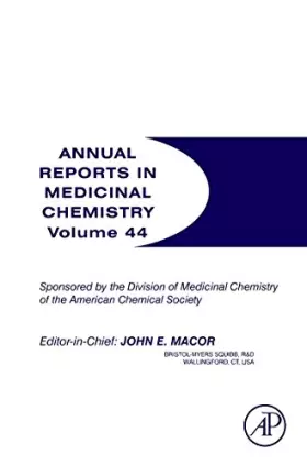 Couverture du produit · Annual Reports in Medicinal Chemistry