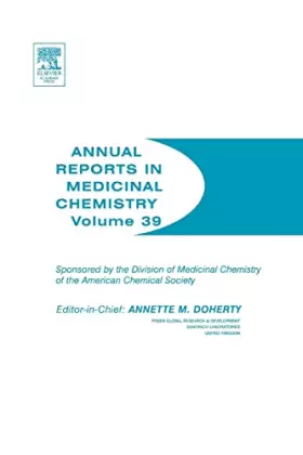 Couverture du produit · Annual Reports in Medicinal Chemistry