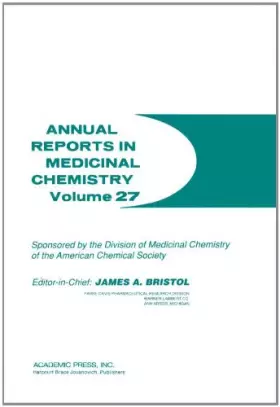 Couverture du produit · Annual Reports in Medicinal Chemistry (Volume 27)
