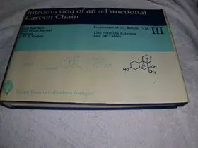 Couverture du produit · Formation of C-C Bonds, Volume 3: Introduction of an a-Functional Carbon Chain