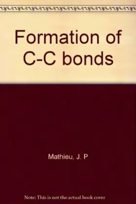 Couverture du produit · Formation of C-C bonds