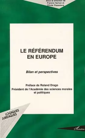 Couverture du produit · Le référendum en Europe : Bilan et perspectives