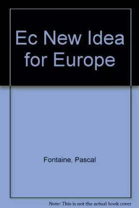 Couverture du produit · Ec New Idea for Europe