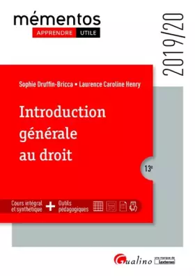 Couverture du produit · Introduction générale au droit: Une synthèse accessible sur le droit objectif et les droits subjectifs pour l'étudiant qui débu