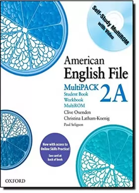 Couverture du produit · American English File 2 Student Book Multi Pack A