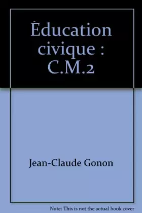 Couverture du produit · Éducation civique : C.M.2