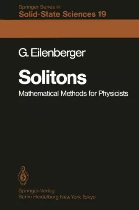 Couverture du produit · Solitons: Mathematical Methods for Physicists (Springer Series in Solid-State Sciences)
