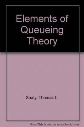 Couverture du produit · Elements of Queueing Theory