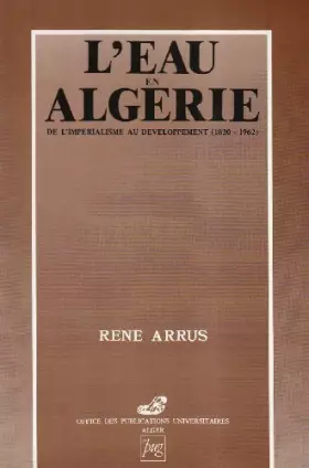 Couverture du produit · EAU EN ALGERIE (L')