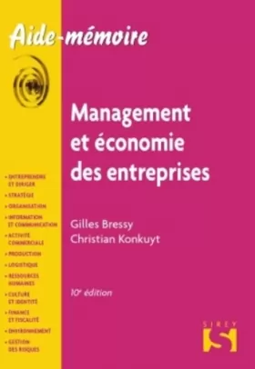 Couverture du produit · Management et économie des entreprises - 10e éd.: Aide-mémoire Sirey