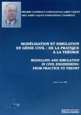 Couverture du produit · La Modélisation et la Simulatrion en génie civil : De la pratique à la théorie - Modelling And Simulation In Civil Engineering 