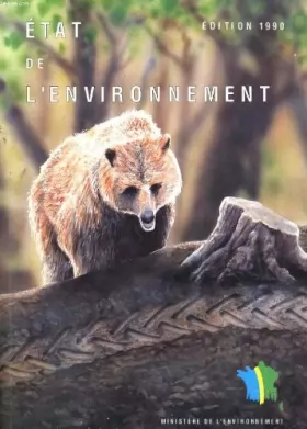 Couverture du produit · Etat de l'environnement. edtion 1990. données statistiques commentées. thèmes d'environnement