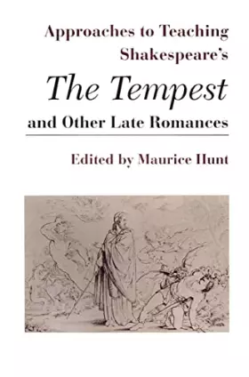 Couverture du produit · Approaches to Teaching Shakespeare's Tempest and Other Late Romances
