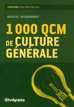 Couverture du produit · 1000 Qcm de Culture Generale