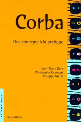 Couverture du produit · CORBA. Des concepts à la pratique