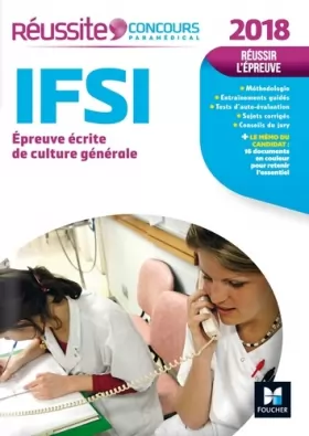 Couverture du produit · Réussite Concours IFSI Epreuve écrite de culture générale 2018 - N°19