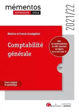 Couverture du produit · Comptabilité générale: Principes de la modélisation comptable - Analyse comptable des opérations courantes et de fin d'exercice