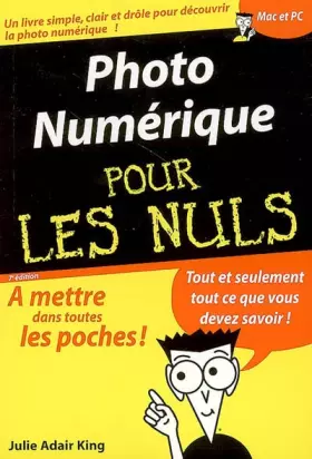 Couverture du produit · Photo Numérique pour les Nuls