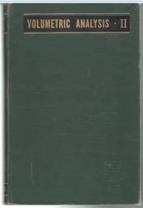 Couverture du produit · Volumetric Analysis: v. 2
