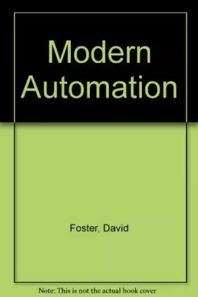 Couverture du produit · Modern Automation