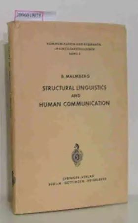 Couverture du produit · Structural Linguistics and Human Communication: An Introduction into the Mechanism of Language and the Methodology of Linguisti