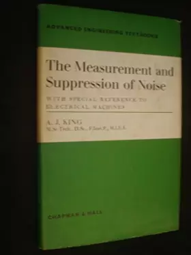 Couverture du produit · Measurement and Suppression of Noise