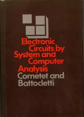 Couverture du produit · Electronic Circuits by System and Computer Analysis