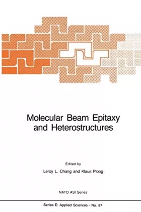 Couverture du produit · Molecular Beam Epitaxy and Heterostructures