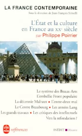 Couverture du produit · L'Etat et la culture en France au XXe siècle