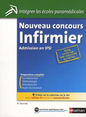 Couverture du produit · Concours d'entrée infirmier : Admission en IFSI