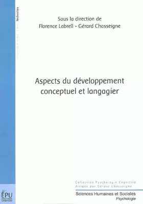 Couverture du produit · Aspects du Developpement Cognitif et Langagier