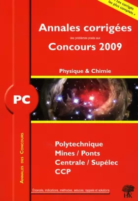 Couverture du produit · Physique et chimie PC : Annales des Concours