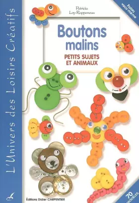 Couverture du produit · Boutons malins: Petits sujets et animaux