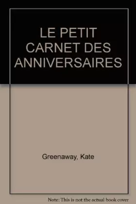 Couverture du produit · LE PETIT CARNET DES ANNIVERSAIRES
