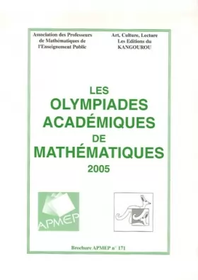 Couverture du produit · Les Olympiades académiques de Mathématiques