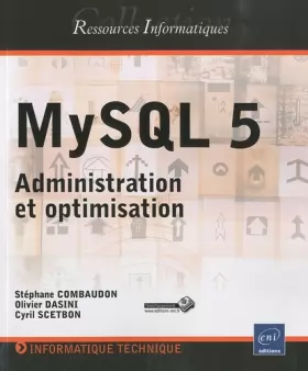 Couverture du produit · MySQL 5 - Administration et optimisation