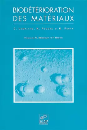 Couverture du produit · Biodétérioration de matériaux