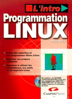 Couverture du produit · Programmation Linux (CD rom)
