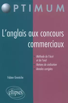Couverture du produit · Anglais aux concours des écoles de commerce