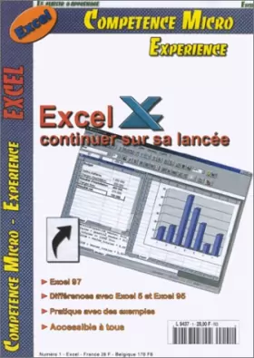 Couverture du produit · Excel (95 & 97) continuer sur sa lancée