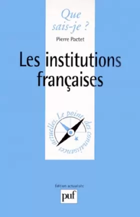 Couverture du produit · Les institutions françaises, 8e édition