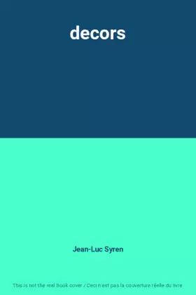 Couverture du produit · decors