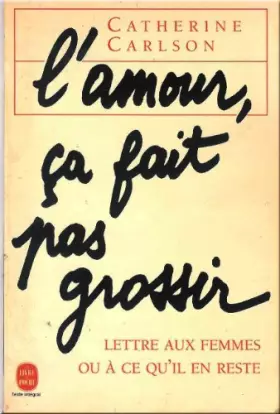 Couverture du produit · L AMOUR CA FAIT PAS GROSSIR