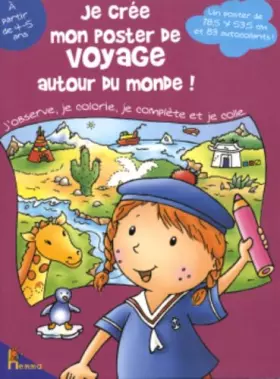 Couverture du produit · Je crée mon poster de voyage autour du monde