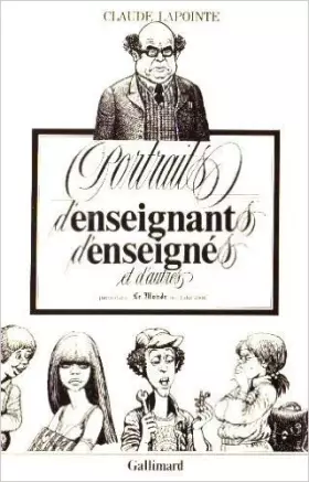 Couverture du produit · Portraits d'enseignants, d'enseignés et d'autres